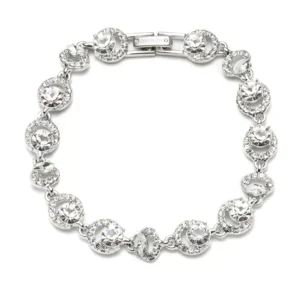 Silk Crystal Flex Bracelet