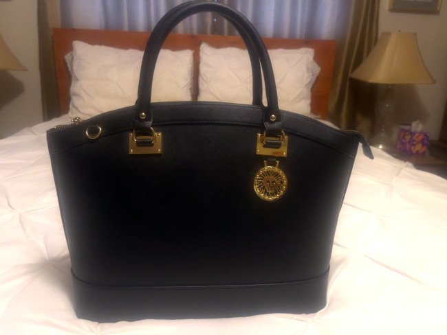 6639 Ann Klien tote bag black